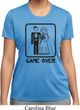 Black Game Over Ladies Moisture Wicking Shirt