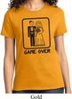 Black Game Over Ladies Shirt