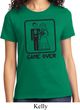 Black Game Over Ladies Shirt