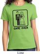 Black Game Over Ladies Shirt