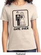 Black Game Over Ladies Shirt