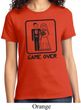 Black Game Over Ladies Shirt