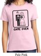 Black Game Over Ladies Shirt
