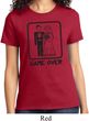 Black Game Over Ladies Shirt