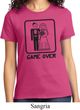 Black Game Over Ladies Shirt