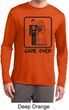 Black Game Over Mens Dry Wicking Long Sleeve Shirt