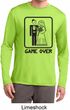 Black Game Over Mens Dry Wicking Long Sleeve Shirt