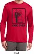 Black Game Over Mens Dry Wicking Long Sleeve Shirt