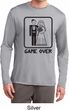 Black Game Over Mens Dry Wicking Long Sleeve Shirt