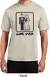 Black Game Over Mens Moisture Wicking Shirt