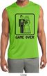 Black Game Over Mens Sleeveless Moisture Wicking Shirt