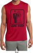 Black Game Over Mens Sleeveless Moisture Wicking Shirt