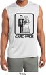 Black Game Over Mens Sleeveless Moisture Wicking Shirt