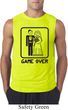 Black Game Over Mens Sleeveless Shirt