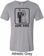 Black Game Over Mens Tri Blend Crewneck Shirt