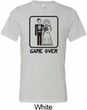 Black Game Over Mens Tri Blend Crewneck Shirt