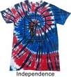 Black Game Over Patriotic Tie Dye Shirt