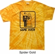 Black Game Over Spider Tie Dye Shirt