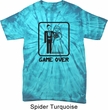 Black Game Over Spider Tie Dye Shirt