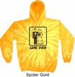 Black Game Over Tie Dye Hoodie