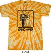 Black Game Over Tie Dye Shirt