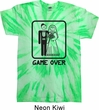 Black Game Over Tie Dye Shirt