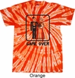 Black Game Over Tie Dye Shirt