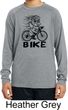 Black Penguin Power Bike Kids Moisture Wicking Long Sleeve Shirt