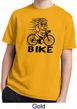 Black Penguin Power Bike Kids Moisture Wicking Shirt