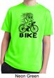 Black Penguin Power Bike Kids Moisture Wicking Shirt
