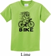 Black Penguin Power Bike Kids Shirt
