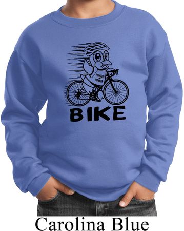 Black Penguin Power Bike Kids Sweat Shirt