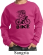 Black Penguin Power Bike Kids Sweat Shirt