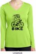Black Penguin Power Bike Ladies Dry Wicking Long Sleeve Shirt
