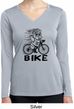 Black Penguin Power Bike Ladies Dry Wicking Long Sleeve Shirt