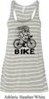 Black Penguin Power Bike Ladies Flowy Racerback Tanktop
