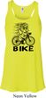 Black Penguin Power Bike Ladies Flowy Racerback Tanktop