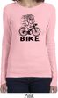Black Penguin Power Bike Ladies Long Sleeve Shirt