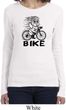 Black Penguin Power Bike Ladies Long Sleeve Shirt
