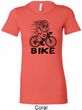 Black Penguin Power Bike Ladies Longer Length Shirt