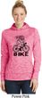 Black Penguin Power Bike Ladies Moisture Wicking Hoodie