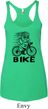 Black Penguin Power Bike Ladies Tri Blend Racerback Tank Top