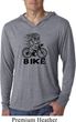 Black Penguin Power Bike Lightweight Hoodie Shirt