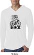 Black Penguin Power Bike Lightweight Hoodie Shirt