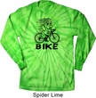 Black Penguin Power Bike Long Sleeve Tie Dye Shirt