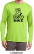 Black Penguin Power Bike Mens Moisture Wicking Long Sleeve Shirt