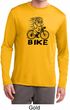 Black Penguin Power Bike Mens Moisture Wicking Long Sleeve Shirt