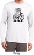 Black Penguin Power Bike Mens Moisture Wicking Long Sleeve Shirt