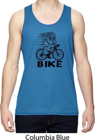 Black Penguin Power Bike Mens Moisture Wicking Tanktop