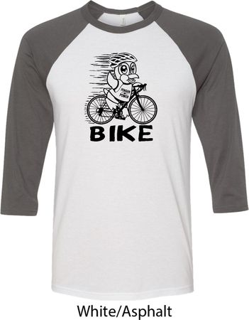 Black Penguin Power Bike Mens Raglan Shirt